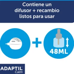 Adaptil Difusor e Recarga Tranquilizante para Cães