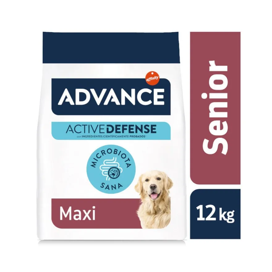 Advance Active Defense Maxi Senior Vitality Ração de frango e arroz para cães