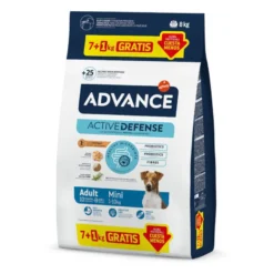 Advance Active Defense Mini Adult Frango e Arroz ração para cães
