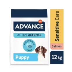 Advance Active Defense Puppy Sensitive Care Salmão ração para cães