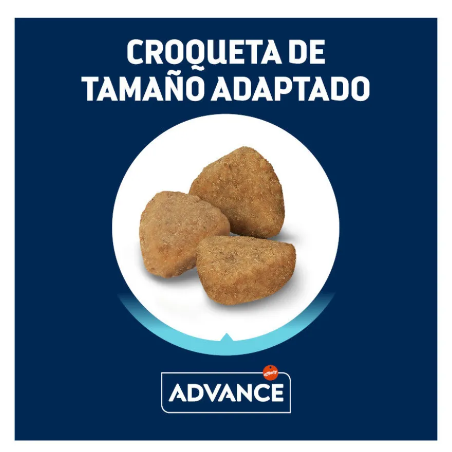 Advance Active Defense Sterilized +10 frango e cevada ração para gatos