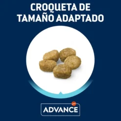 Advance Active Defense Sterilized Hairball Peru e Cevada ração para gatos