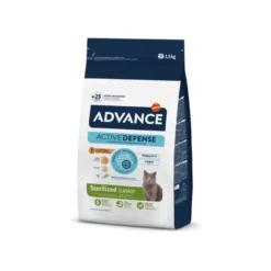 Advance Active Defense Young Sterilized Frango ração para gatos