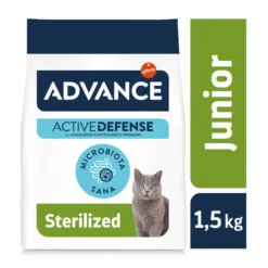 Advance Active Defense Young Sterilized Frango ração para gatos