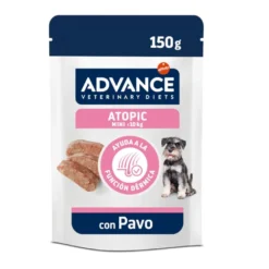 Advance Atopic Peru saqueta para cães mini