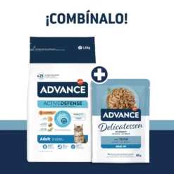 Advance Delicatessen Comida húmida de atum em saqueta para gatos