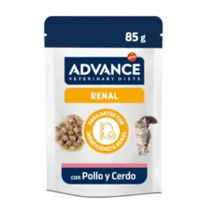 Advance Renal Frango e Porco saqueta para gatos