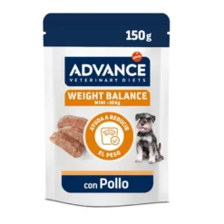 Advance Weight Balance Frango saqueta para cães mini