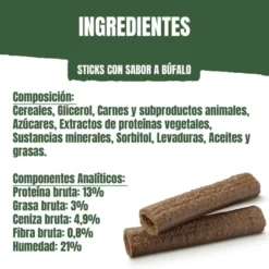 Adventuros Sticks Búfalo para cães