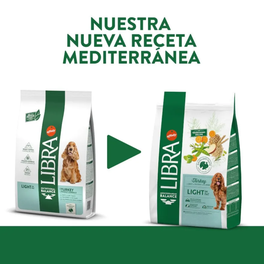 Affinity Libra Adult Light Peru ração para cães