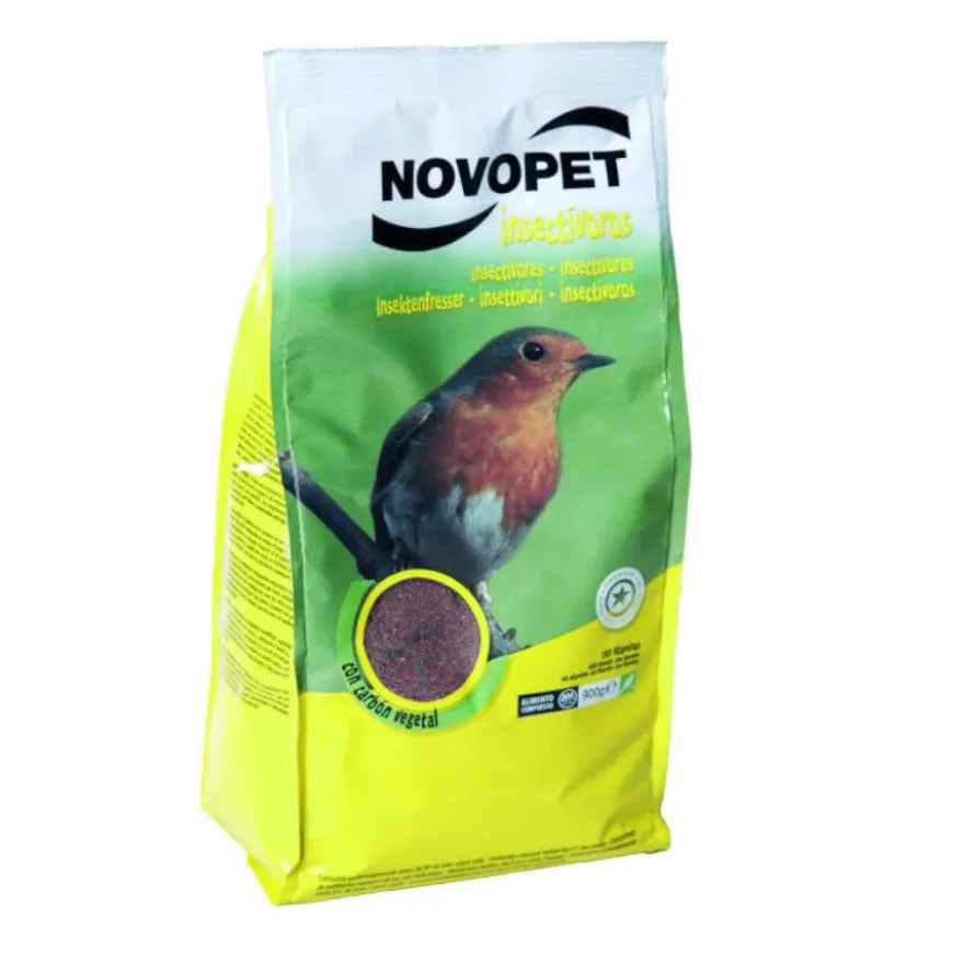 Alimento para pássaros insetívoros Novopet.