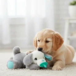 All For Paws Brinquedo chupeta Heartbeat branco para cachorros