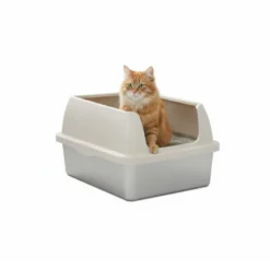 All For Paws Go Fresh Caixa de areia aço inoxidável para gatos