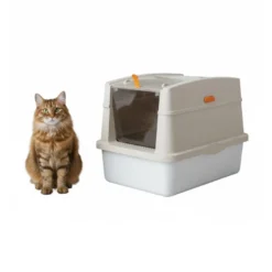 All For Paws Go Fresh Caixa de areia com Base de Aço Inoxidável para gatos