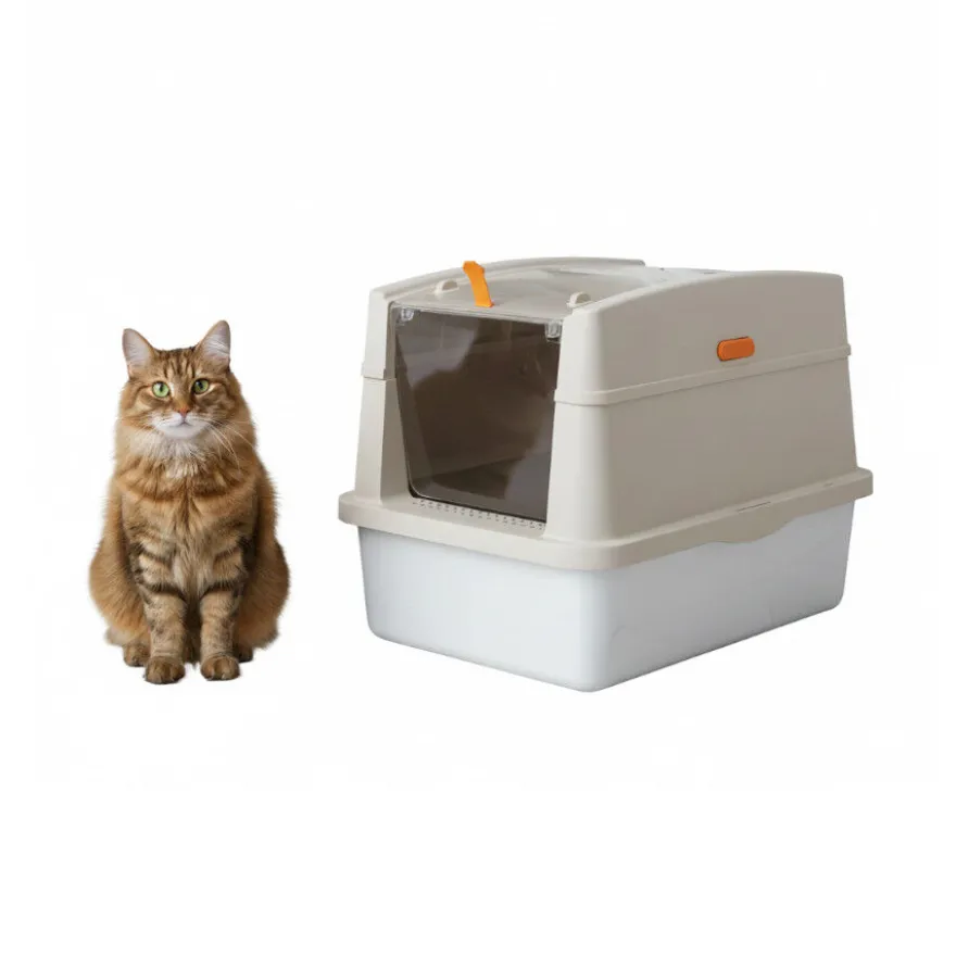 All For Paws Go Fresh Caixa de areia com Base de Aço Inoxidável para gatos