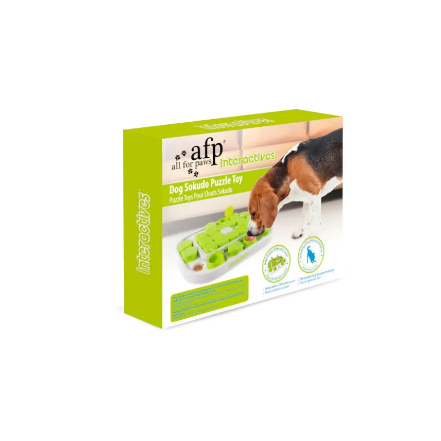 All For Paws Interactives Brinquedo interativo Sokudo para cães