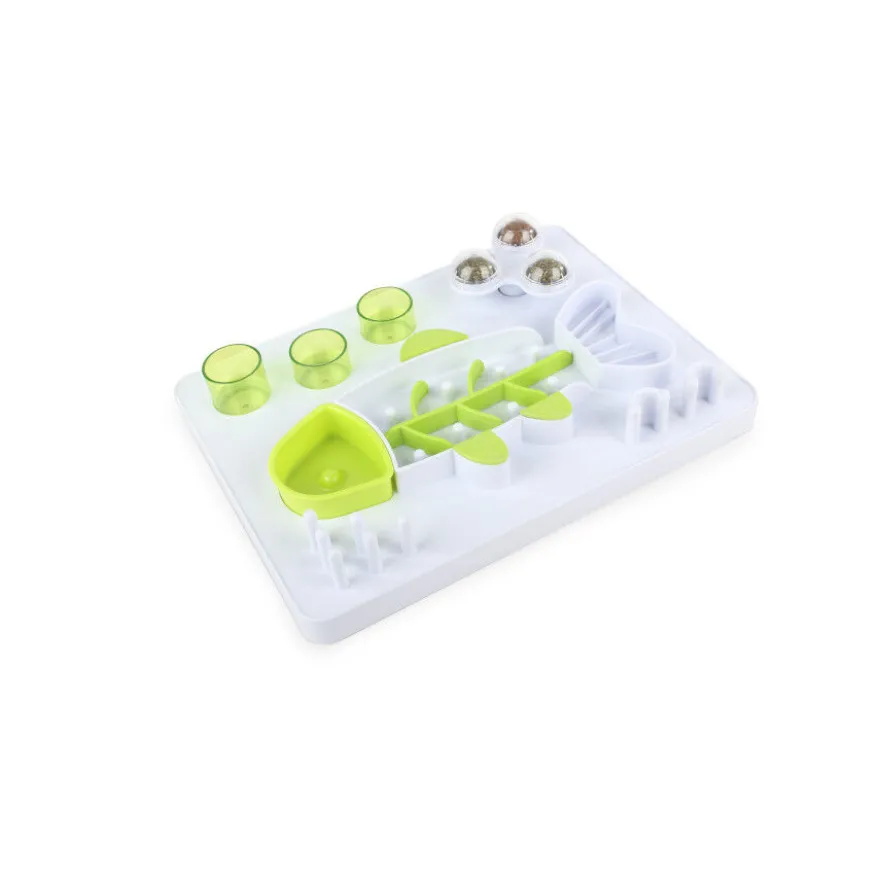 All For Paws Interactives Puzzle em formato de Peixe Brinquedo para gatos