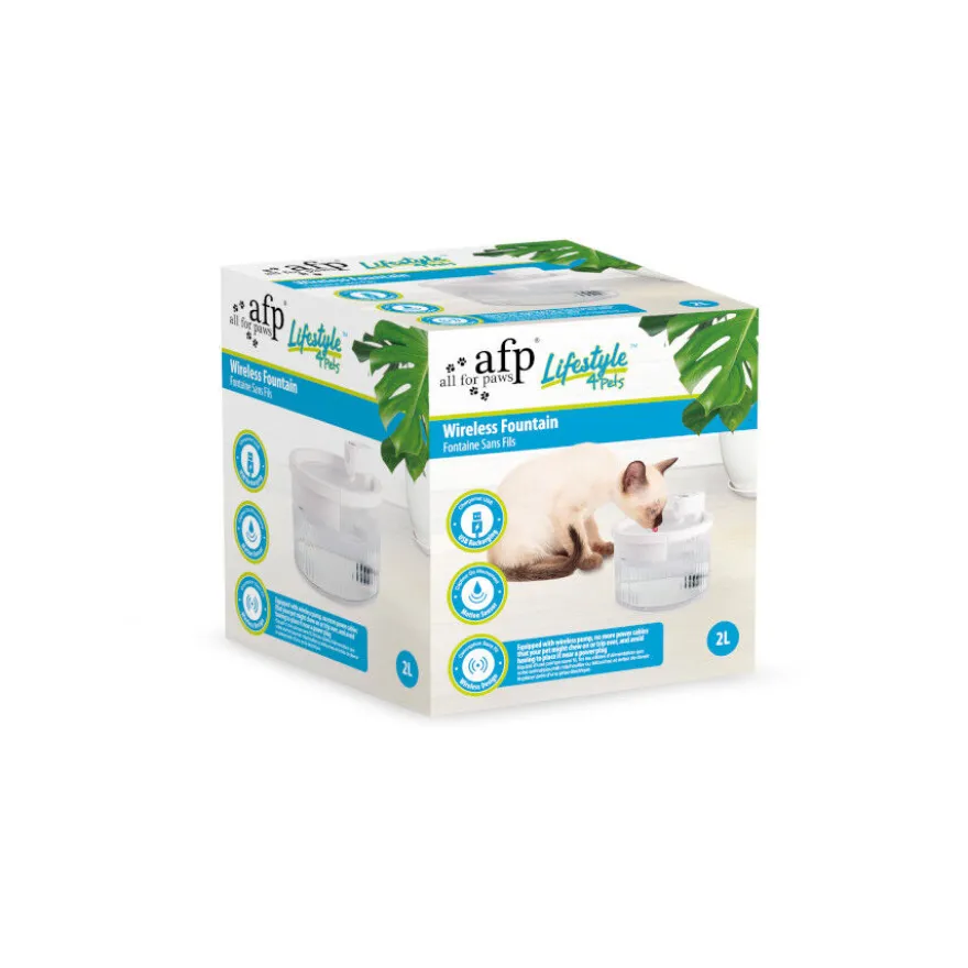 All For Paws Lifestyle Fonte sem fios para cães y gatos
