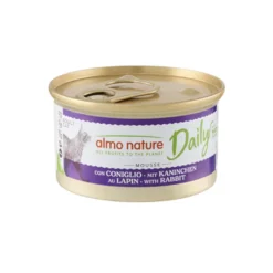 Almo Nature Adult Daily Mousse de Coelho lata para gatos