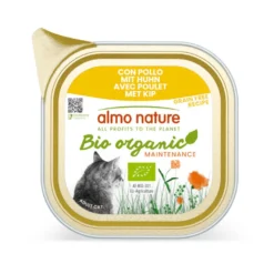 Almo Nature Bio Organic Maintenance Granel Free Chicken Tub para gatos