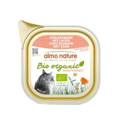 Almo Nature Bio Organic Maintenance Granel Free Salmon Tub para gatos