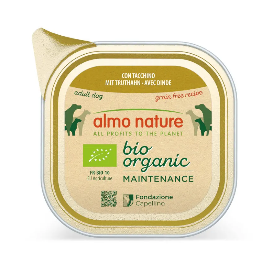 Almo Nature Bio Organic Maintenance Granel Free Turkey para cães