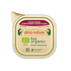 Almo Nature Bio Organic Maintenance Ração para cães sem grãos, carne e vegetais