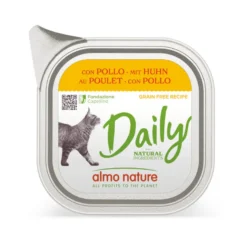 Almo Nature Daily Grain Free Frango em pote para gatos