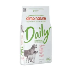 Almo Nature Daily Maintenance - Ração para cães com carne e arroz