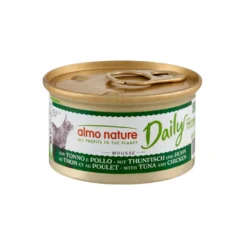Almo Nature Daily Mousse Atum e Frango lata para gatos