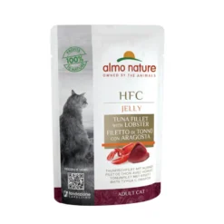 Almo Nature HFC Atum com Lagosta em Sachê de Gelatina para Gatos