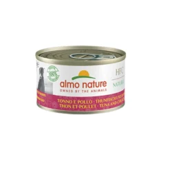 Almo Nature HFC atum e frango alimento húmido em lata para cães