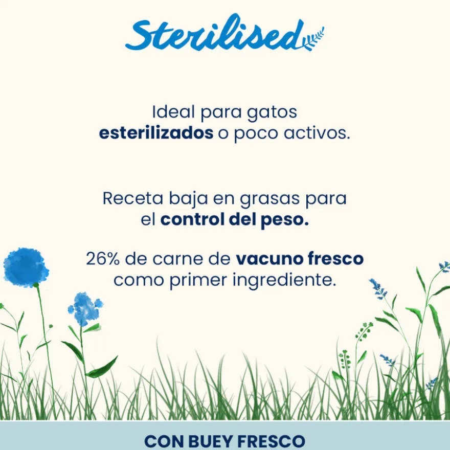 Almo Nature Sterilized Beef comida para gatos