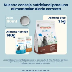 Almo Nature Sterilized Beef comida para gatos