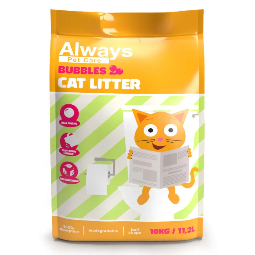 Always Bubbles Areia Aglomerante para Gatos