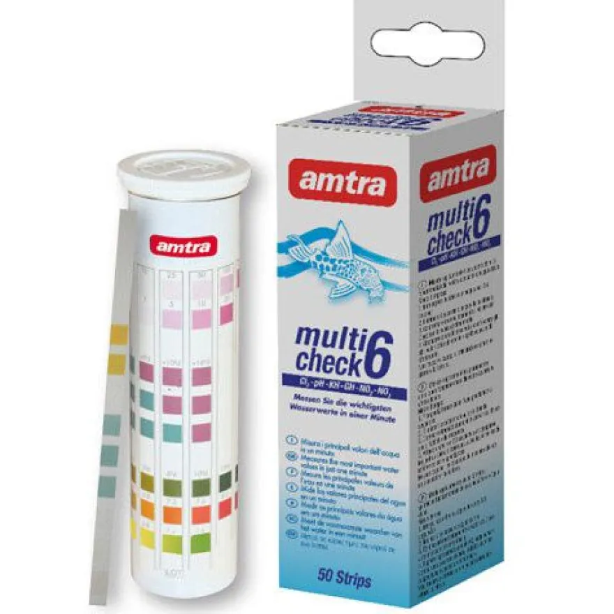 Amtra Multicheck 6 Teste de Água para aquários