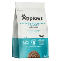 Applaws Adult Grain Free Peixe Azul e Salmão ração para gatos