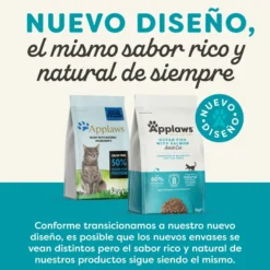Applaws Adult Grain Free Peixe Azul e Salmão ração para gatos