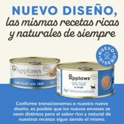 Applaws Atum e Caranguejo Lata para gatos