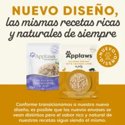 Applaws Frango com Fígado sachê para gatos