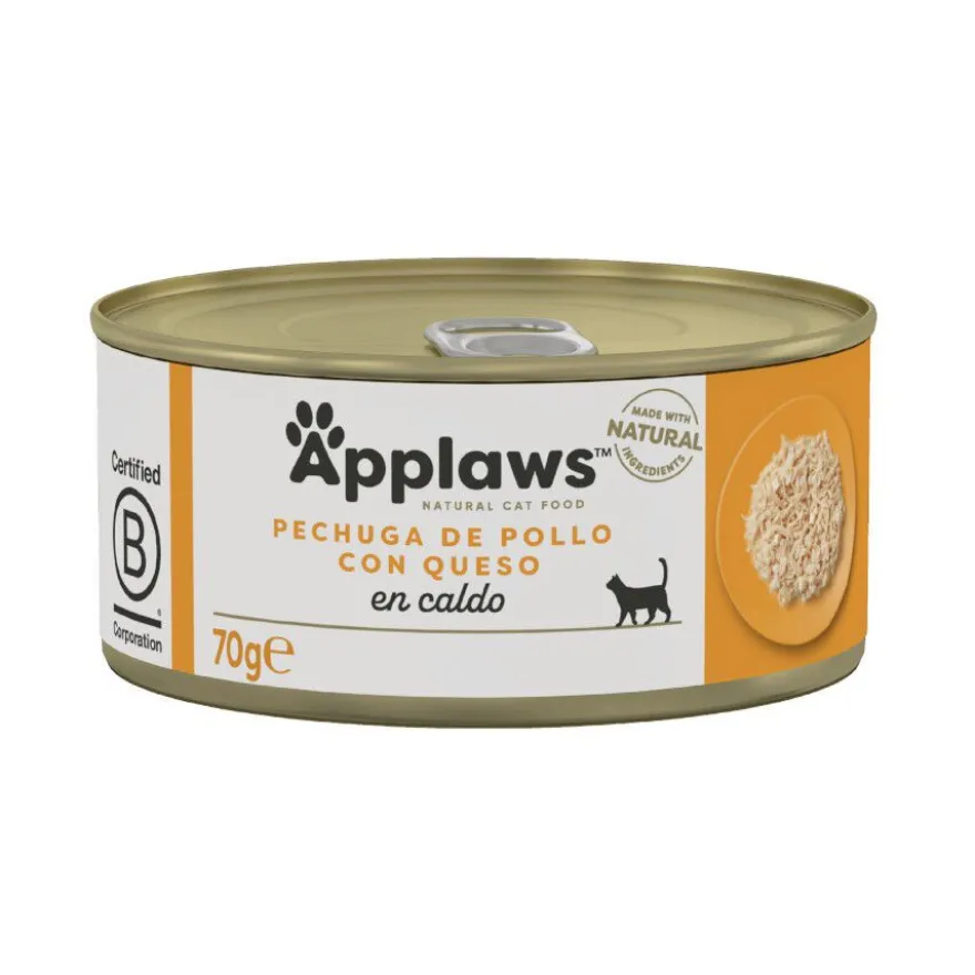 Applaws Frango com Queijo lata para gatos