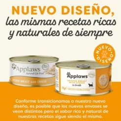 Applaws Frango com Queijo lata para gatos