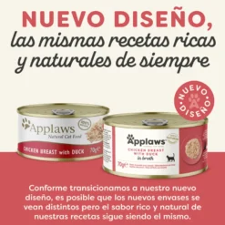 Applaws Frango e Pato lata para gatos