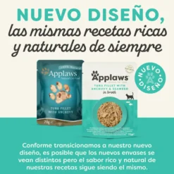 Applaws Natural Atum e Anchova sachê para gatos
