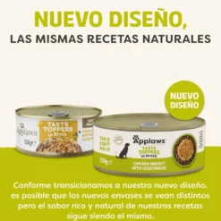Applaws Taste Toppers Frango com Legumes em Molho lata para cães