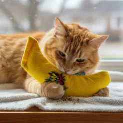 BAM! Peluche Banana com catnip para gatos