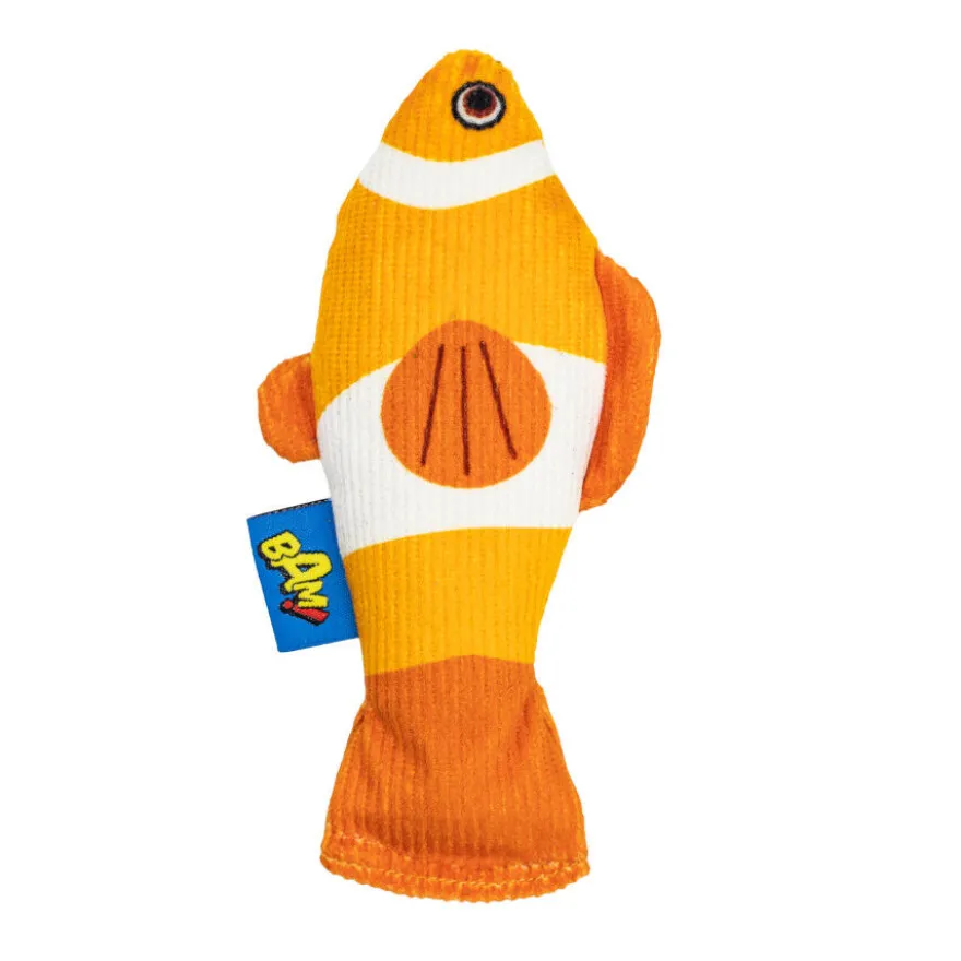 BAM! Peluche de peixe com catnip para gatos