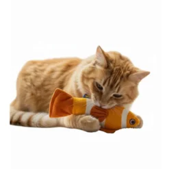 BAM! Peluche de peixe com catnip para gatos