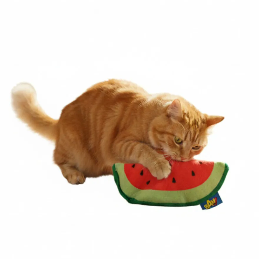BAM! Peluche Melancia com catnip para gatos
