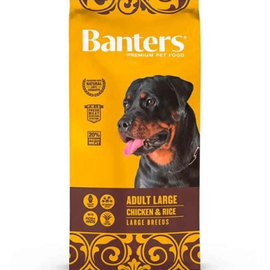Banters Adult Large Frango ração para cães